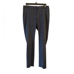 Lafayette 148 Virgin Wool Straight Leg Ankle Pants Size 2 gray